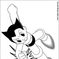 Desenhos para colorir Astro Boy
