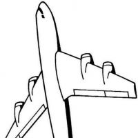 Desenhos para colorir Aviões