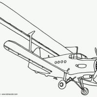 Desenhos para colorir Aviões