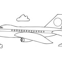 Desenhos para colorir Aviões