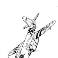 Desenhos para colorir Aviões