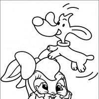 Desenhos para colorir Baby Looney Tunes
