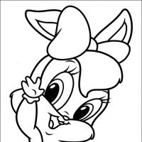 Desenhos para colorir Baby Looney Tunes