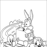 Desenhos para colorir Baby Looney Tunes