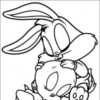 Desenhos para colorir Baby Looney Tunes