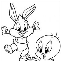 Desenhos para colorir Baby Looney Tunes