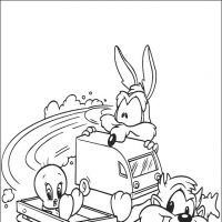 Desenhos para colorir Baby Looney Tunes