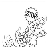 Desenhos para colorir Baby Looney Tunes