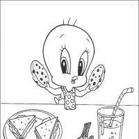 Desenhos para colorir Baby Looney Tunes