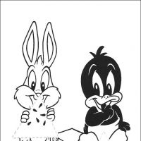 Desenhos para colorir Baby Looney Tunes