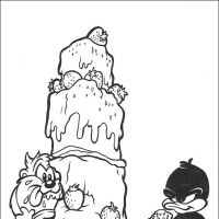 Desenhos para colorir Baby Looney Tunes