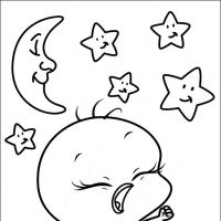 Desenhos para colorir Baby Looney Tunes