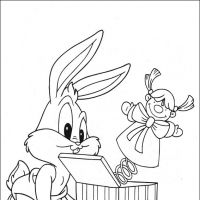 Desenhos para colorir Baby Looney Tunes