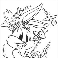 Desenhos para colorir Baby Looney Tunes