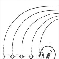 Desenhos para colorir Baby Looney Tunes