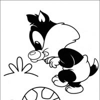 Desenhos para colorir Baby Looney Tunes