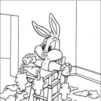 Desenhos para colorir Baby Looney Tunes