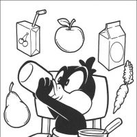 Desenhos para colorir Baby Looney Tunes