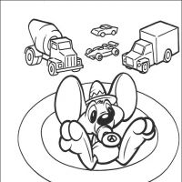 Desenhos para colorir Baby Looney Tunes