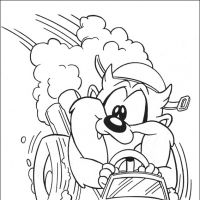 Desenhos para colorir Baby Looney Tunes