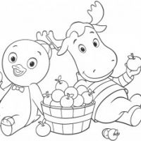 Desenhos para colorir Backyardigans