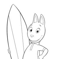 Desenhos para colorir Backyardigans