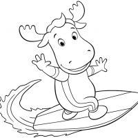 Desenhos para colorir Backyardigans
