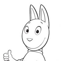 Desenhos para colorir Backyardigans