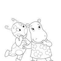 Desenhos para colorir Backyardigans