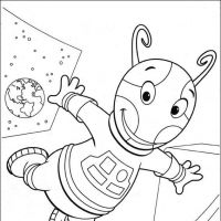 Desenhos para colorir Backyardigans