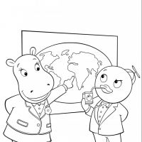 Desenhos para colorir Backyardigans