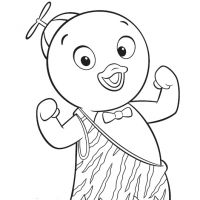 Desenhos para colorir Backyardigans