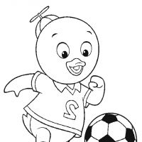 Desenhos para colorir Backyardigans