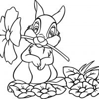 Desenhos para colorir Bambi