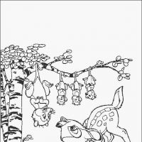 Desenhos para colorir Bambi