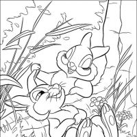 Desenhos para colorir Bambi