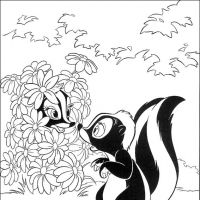Desenhos para colorir Bambi