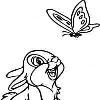 Desenhos para colorir Bambi