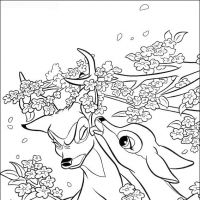 Desenhos para colorir Bambi