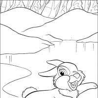 Desenhos para colorir Bambi