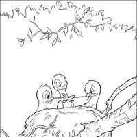 Desenhos para colorir Bambi