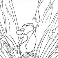 Desenhos para colorir Bambi