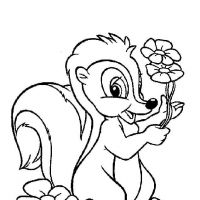 Desenhos para colorir Bambi