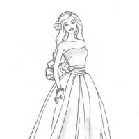 Desenhos para colorir Barbie