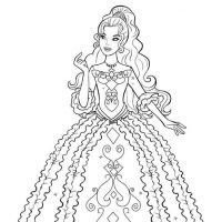 Desenhos para colorir Barbie