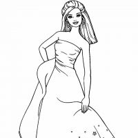 Desenhos para colorir Barbie