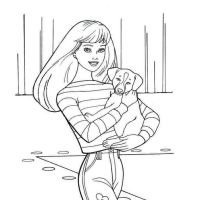 Desenhos para colorir Barbie