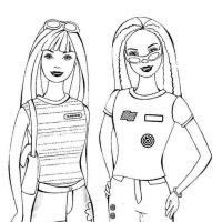 Desenhos para colorir Barbie
