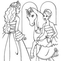 Desenhos para colorir Barbie