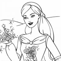 Desenhos para colorir Barbie